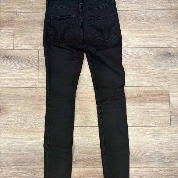Hollister Black High Rise Supper Skinny Jeans - Picture 6 of 6